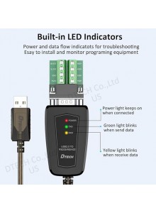 DTECH USB to Serial Adapter RS422/RS485 0.5M DTECH USB to Serial Adapter RS422/RS485 0.5M