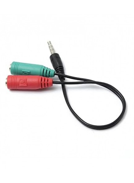 HAYSENSER 4-CONDUCTOR 3.5MM SPLITTER CABLE FOR MIC AND HEADPHONE HAYSENSER 4-CONDUCTOR 3.5MM SPLITTER CABLE FOR MIC AND HEADPHONE