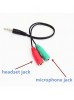 HAYSENSER 4-CONDUCTOR 3.5MM SPLITTER CABLE FOR MIC AND HEADPHONE HAYSENSER 4-CONDUCTOR 3.5MM SPLITTER CABLE FOR MIC AND HEADPHONE