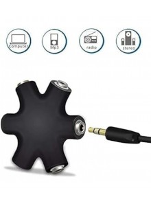 HAYSENSER AUDIO SPLITTER- 5 Ports for 3....