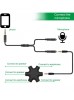 HAYSENSER AUDIO SPLITTER- 5 Ports for 3.5mm Devices