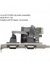 HAYSENSER HY-CH3282L PCIE 1X TO 2 SERIAL CARD HAYSENSER HY-CH3282L PCIE 1X TO 2 SERIAL CARD