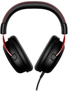 HyperX Cloud II Gaming Headset for PC & PS4 & Xbox One, Nintendo Switch, Red, Wired 