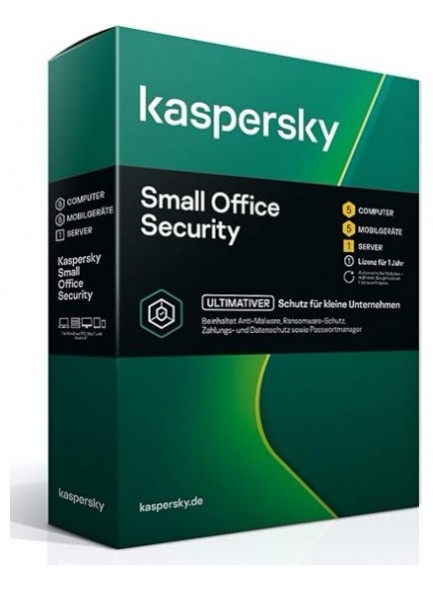 Kaspersky Small Office Security For 5 Devices + 5  Mobiles + 1 Server