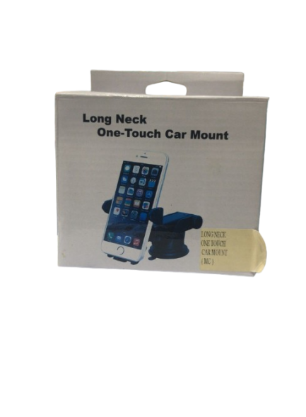 Long Neck One-Touch Car Moun