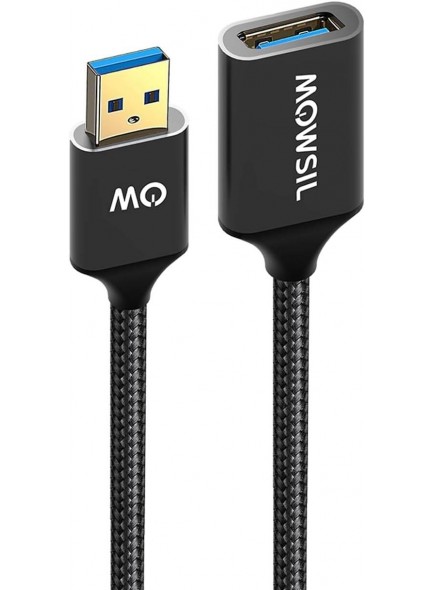 Mowsil USB 3.0 Extension Cable 1.8 Mtr