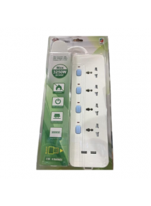 GONGNIU 4 Way Extension Socket+ 2USB GON... 