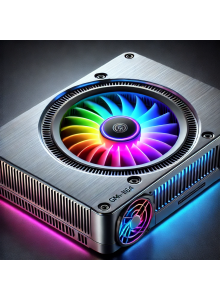 Notebook Cooler Aluminum with RGB Fan360...