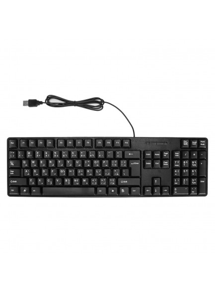 Kensington Spill Resistant KeyBoard WIRED ENGLISH ARABIC K1500109AB Kensington Spill Resistant KeyBoard WIRED ENGLISH ARABIC K1500109AB