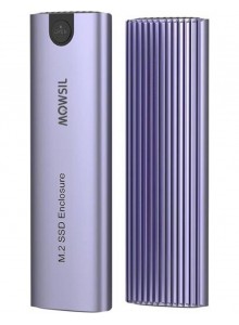 Mowsil M.2 SSD Enclosure Type-C+USB -MOMEC Mowsil M.2 SSD Enclosure Type-C+USB -MOMEC