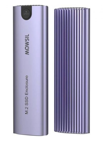 Mowsil M.2 SSD Enclosure Type-C+USB -MOMEC 