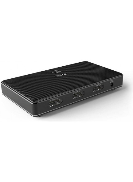 Mowsil 1 x 2 Port 4K@ 30Hz 1.4 HDMI Splitter, Support 4K@30Hz, 1080P Resolution, Mini Portable Design, Easy to Use and Carry, Travel Friendly, Compatible with HDMI 1.4/1.3/1.2, Black | MOS112 Mowsil 1 x 2 Port 4K@ 30Hz 1.4 HDMI Splitter, Support 4K@30Hz, 1080P Resolution, Mini Portable Design, Easy to Use and Carry, Travel Friendly, Compatible with HDMI 1.4/1.3/1.2, Black | MOS112