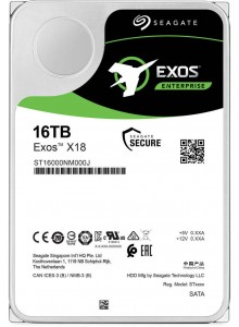 HDD SATA 16TB Seagate EXOS X18 ST16000NM000J HDD SATA 16TB Seagate EXOS X18 ST16000NM000J