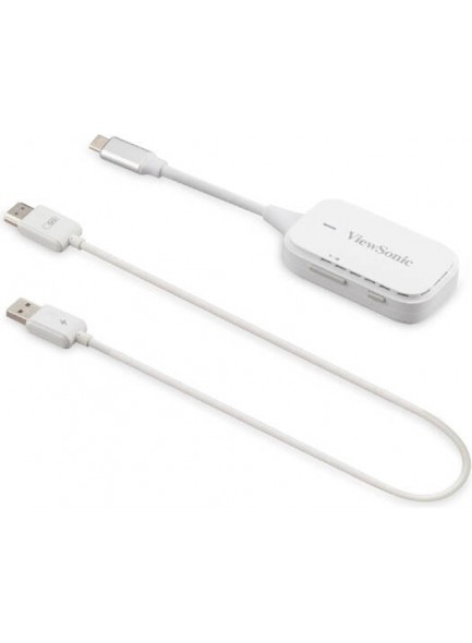 VIEWSONIC RX: HDMI Wireless Dongle, 802.11n, 1T1R, USB2.0, White TX: USB C Port, White | VIEWSONIC PJ-WPD-700 VIEWSONIC RX: HDMI Wireless Dongle, 802.11n, 1T1R, USB2.0, White TX: USB C Port, White | VIEWSONIC PJ-WPD-700