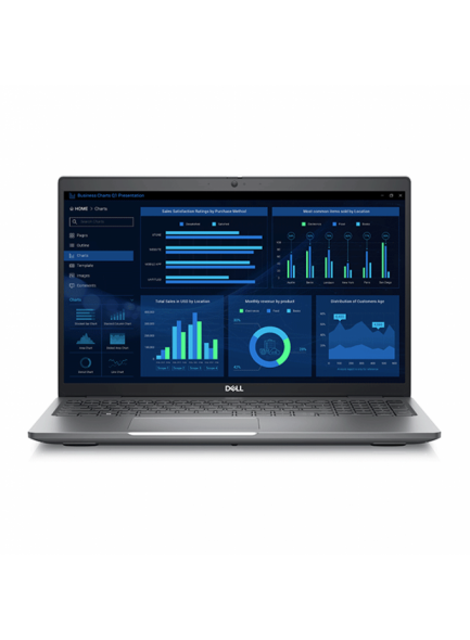 DELL Precision 3581 Workstation Intel Core i7 13700H Processor, 16GB RAM, 1TB SSD, NVIDIA RTX A1000 6GB GDDR6 Graphics, 15.6" FHD Display, Windows 11 Pro, 3 Year Warranty | PRECI-3581