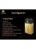 TUTTONICA TUTTO TC-779 9V TYPE C RECHARGEABLE BATTERY 