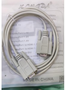 KONGDA DB9 Male TO DB9 Male Serial cable  1.8m 