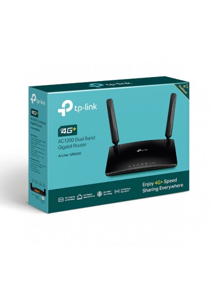 TPLINK ARCHER MR600 4G+ Cat6 AC1200 Wireless Dual Band Gigabit Router
