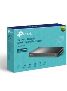 TP-LINK TL- SG1210P 8PORT SWITCH