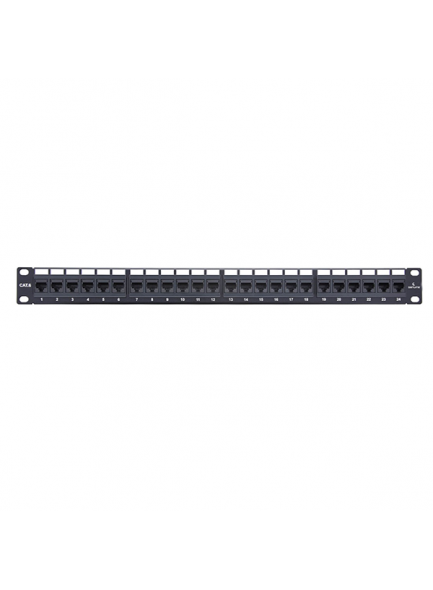 CAT6 24PORT PATCH PANEL LOADED CAT6 24PORT PATCH PANEL LOADED