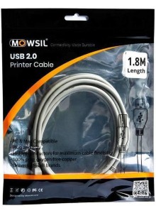 Mowsil Printer Cable 1.8M Mowsil Printer Cable 1.8M