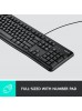 Logitech MK120 USB Keyboard and Mouse Combo