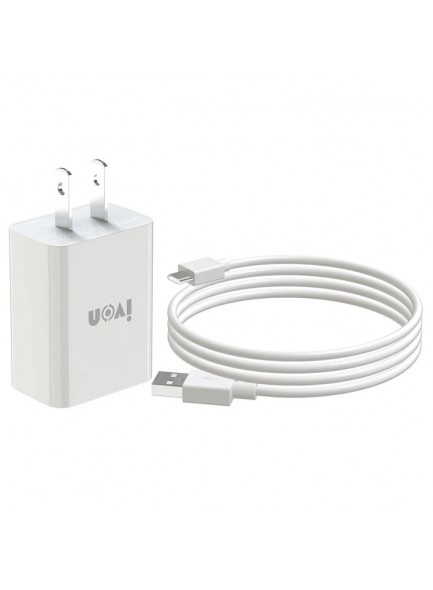 Travel Charger Set - 2 in 1 USB-C Cable & 2.1A USB Port, SUNSKY AD-33 Travel Charger Set - 2 in 1 USB-C Cable & 2.1A USB Port, SUNSKY AD-33