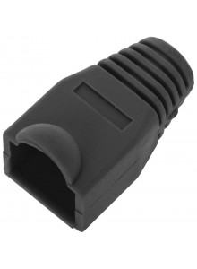 Rj45 Rubber Boots black 
