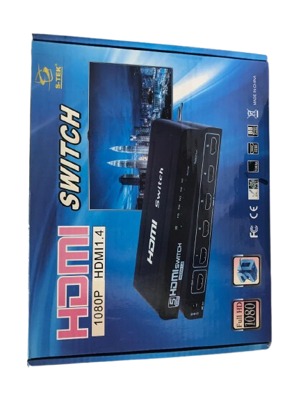 S-tek HDMI Switch 5 in 1