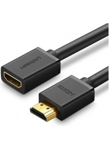 UGREEN HDMI Male to Female Cable 1m (Bla... UGREEN HDMI Male to Female Cable 1m (Bla...