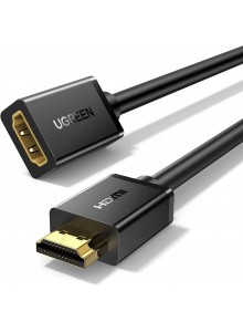 UGREEN HDMI Male to Female Cable 2m (Bla... UGREEN HDMI Male to Female Cable 2m (Bla...