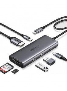 UGREEN USB-C To HDMI+2*USB 3.2 A+ USB-C ...