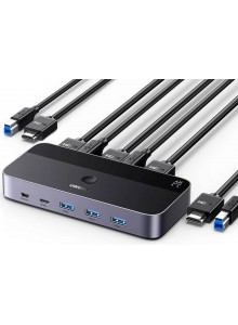 UGREEN USB 3.0 KVM Switch HDMI 4K@60HZ f... UGREEN USB 3.0 KVM Switch HDMI 4K@60HZ f...