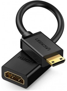 UGREEN Mini HDMI Male to HDMI Female Ada... UGREEN Mini HDMI Male to HDMI Female Ada...