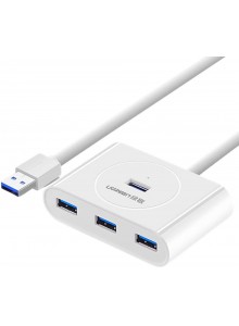 UGREEN USB 3.0 Hub 1m (White) 20283 UGREEN USB 3.0 Hub 1m (White) 20283