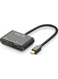 UGREEN Mini DP to HDMI + VGA Converter (... UGREEN Mini DP to HDMI + VGA Converter (...
