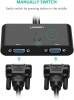 UGREEN 2 Port VGA Switcher (Black) 30711
