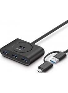 UGREEN USB 3.0 Hub with USB-C Port 1m (B...