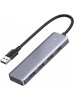 UGREEN 4-Port USB 3.0 Hub + Powered by USB-C, Metal Plated Shell, Ultra Slim 50985