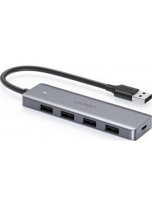 UGREEN 4-Port USB 3.0 Hub + Powered by U...
