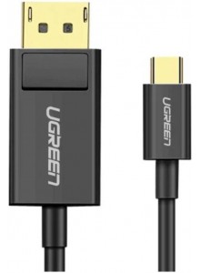 UGREEN USB Type C to DP Cable 1.5m (Blac...