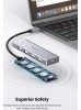 UGREEN 4-Port USB3.0 Hub with USB-C Power Supply 70336 UGREEN 4-Port USB3.0 Hub with USB-C Power Supply 70336