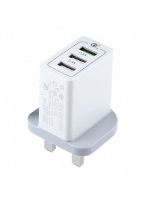 TUTTONICA TUTTO-C404 3 USB WALL CHARGER QC3.0