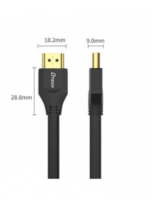 DTECH DT-H203 8K HDMI CABLE 2.1V 3M DTECH DT-H203 8K HDMI CABLE 2.1V 3M