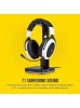 CORSAIR ST100 RGB Premium Headset Stand with 7.1 Surround Sound - 3.5mm and 2xUSB 3.0 | CA-9011167-NA