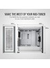 Corsair 5000D AIRFLOW Midi Tower White | CC-9011211-WW Corsair 5000D AIRFLOW Midi Tower White | CC-9011211-WW