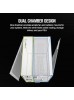 CORSAIR 6500X Tempered Glass Mid-Tower ATX PC Case – No Fans Included – Dual-Chamber Design – Wide Cooling Flexibility – Reverse Connection Motherboard Compatible – White | CC-9011258-WW CORSAIR 6500X Tempered Glass Mid-Tower ATX PC Case – No Fans Included – Dual-Chamber Design – Wide Cooling Flexibility – Reverse Connection Motherboard Compatible – White | CC-9011258-WW