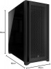 CORSAIR 5000D CORE AIRFLOW Mid Tower ATX PC Case – No Fans Included – Tempered Glass Side Panel – High-Airflow Design – Spacious Interior For Multiple 360mm Radiators – Black | CC-9011261-WW