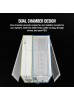 CORSAIR 2500X Small-Tower mATX Dual Chamber PC Case – Panoramic Tempered Glass – Reverse Connection Motherboard Compatible – No Fans Included – White | CC-9011266-WW CORSAIR 2500X Small-Tower mATX Dual Chamber PC Case – Panoramic Tempered Glass – Reverse Connection Motherboard Compatible – No Fans Included – White | CC-9011266-WW
