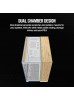 CORSAIR ATX 6500X Mid-Tower Dual Chamber PC Case - Panoramic Tempered Glass - Reverse Connection Compatible Motherboard - No Fans Included - White/Bamboo Wood | CC-9011284-WW CORSAIR ATX 6500X Mid-Tower Dual Chamber PC Case - Panoramic Tempered Glass - Reverse Connection Compatible Motherboard - No Fans Included - White/Bamboo Wood | CC-9011284-WW